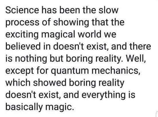This brings to mind a well known comment made by one of the great scientists of the 20th century about his intellectual journey away from religious faith, to science, which ultimately took him back to, and reaffirmed, his r