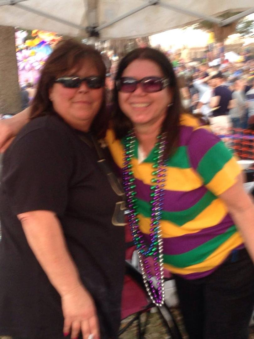 Vicki and Karen.Endymion 2014.