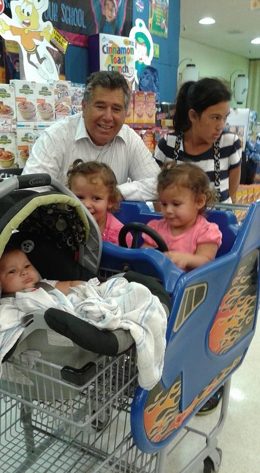 I give thanks to our God ,shopping with my grandchildren. Never in my wildest dreams . They keep me laughing, what a blessing.