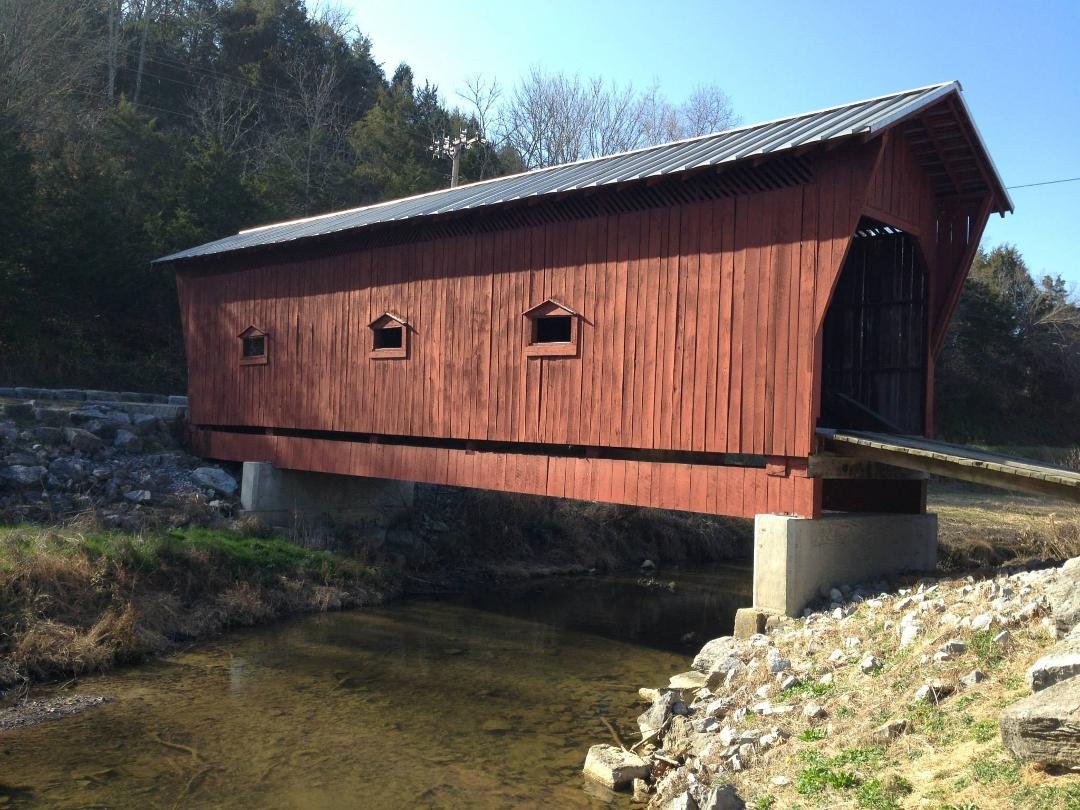 William Shepherd's album, Bible's Covered Bridge - Buddy's photos
