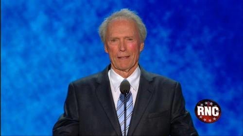 If you didnt see the Clint Eastwood speech last night your gonna hear alot of about it today. It was very surreal to say the least. But here are some of the good things he said that you may not read anywhere else.... see co