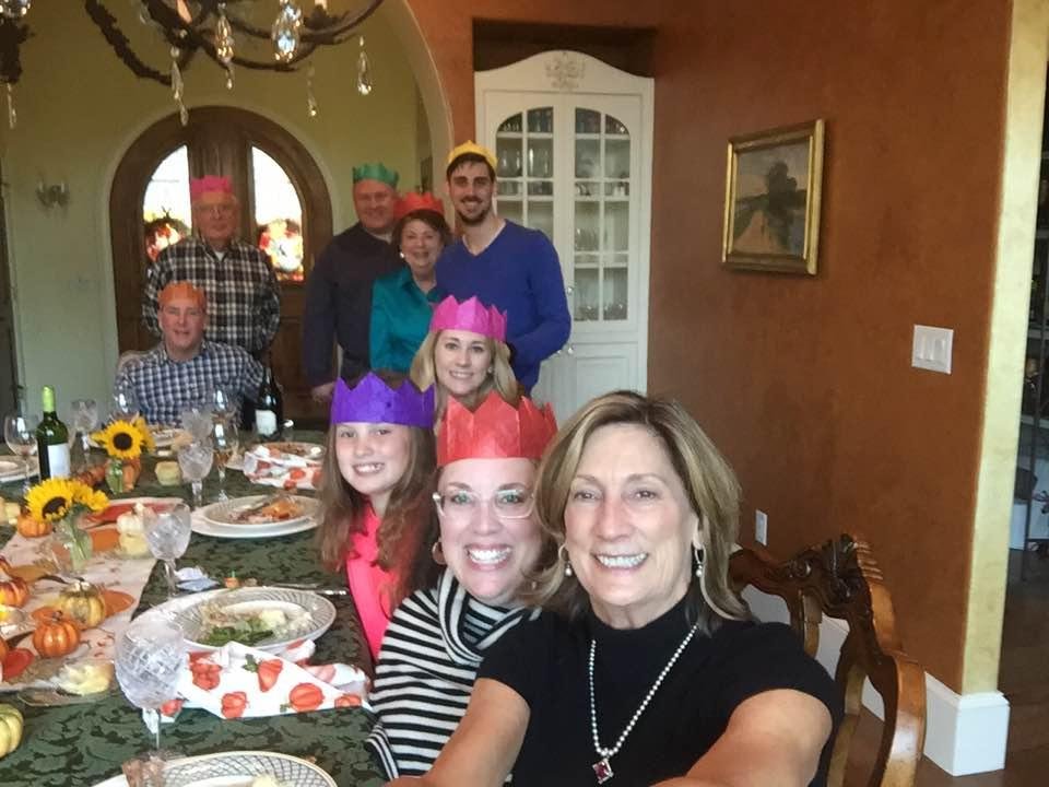 First time using selfie stick , not easy !!