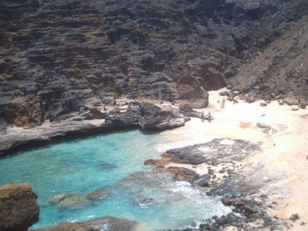 Famous beach where the kiss scene between Burt Lancaster and Deborah Kerr from the movie "From Here To Eternity"