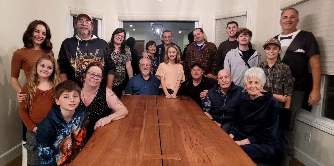 Thanksgiving at Michael's house.