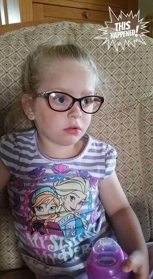 Shylee got her first pair of glasses today! She loves them so much. :-) happy camper Dennis Newton, Kassie Parker, Trinity Parker, Chanel Parker, Shane Adamson, Vicki Adamson Waters, Melinda Slifer Wolken, Kylee Wolken Hanf
