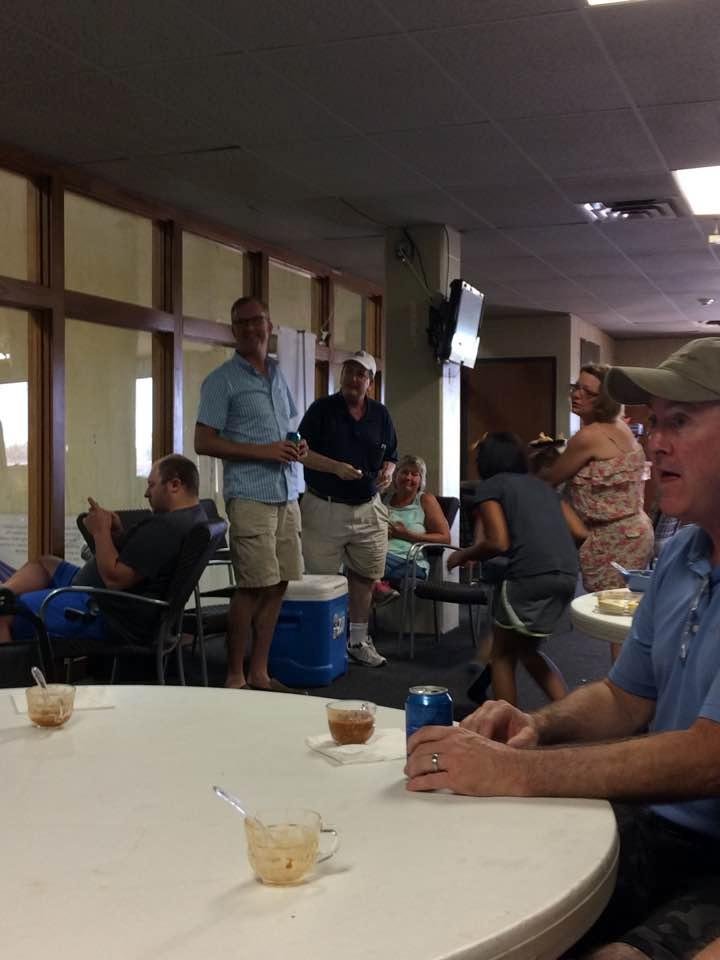 So delighted to have AP Top Journalist Sean Murphy at today's picnic for SPJ-OK! Sean's a great writer and I'm a longtime fan! We can't wait to see you for our next event!