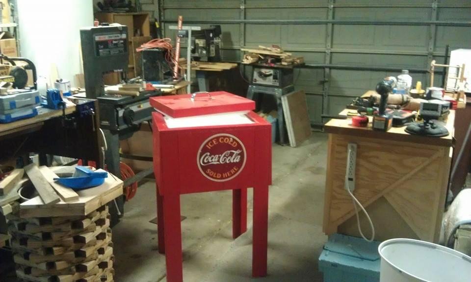 Look at that Floor, Oh and the cooler too