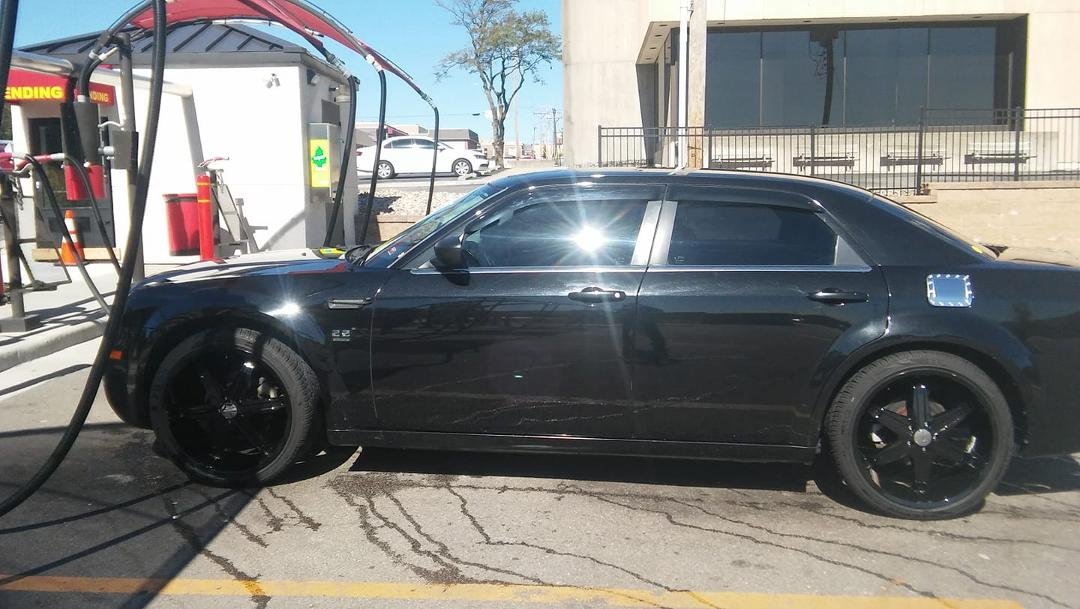 Got off early had to wash her up