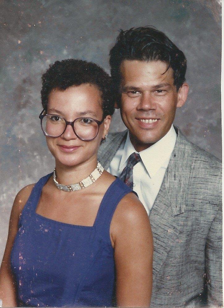 For Throw Back Thursday, which I missed yesterday. This was taken at my 20th high school reunion. How about them tans.