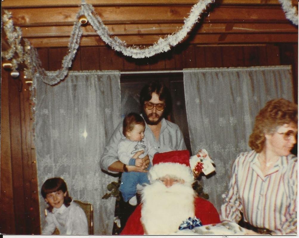 Throw back Thursday! Christmas 1983! First and only beard...so far..lol
