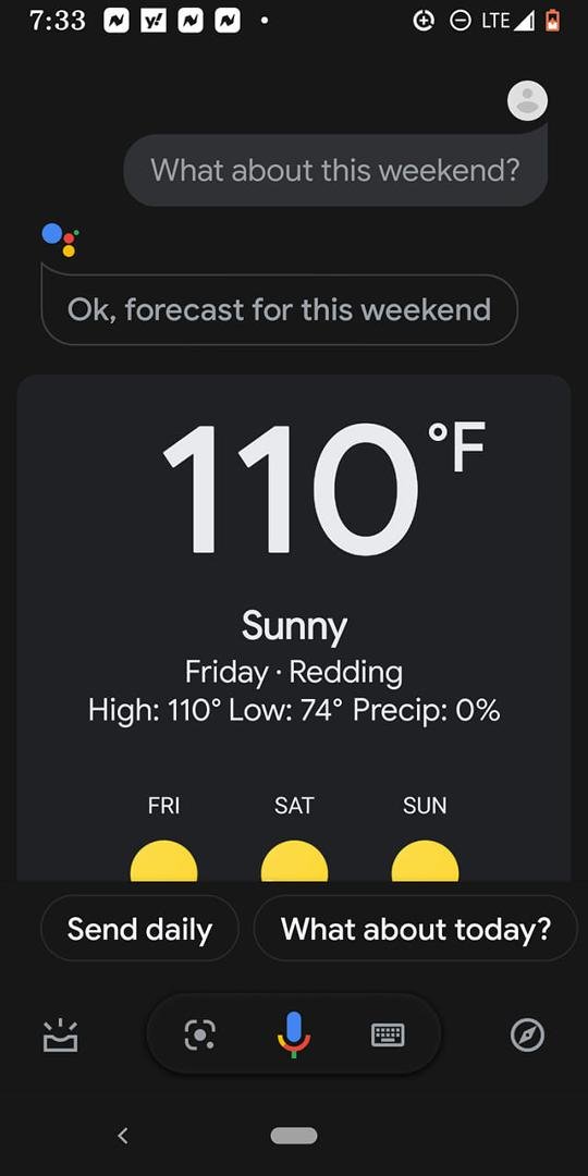 It's going to be a little hot today..