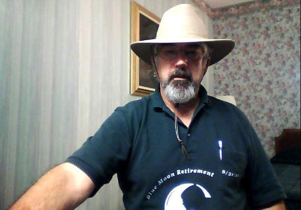 The retired me.  Blue Moon 8/31/2012 retired & 9/16/2012 Happy!