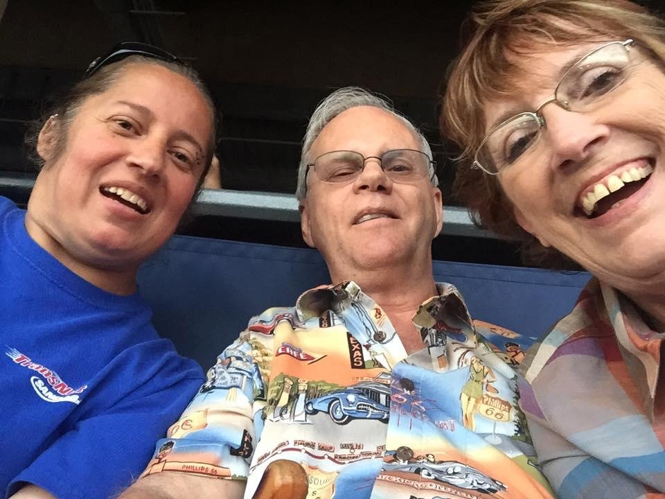 Getting ready for Toby Keith at the Fair.