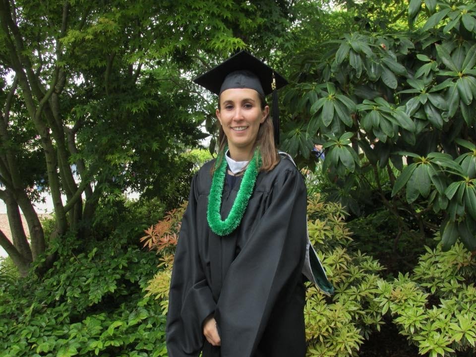 Congratulations Hannah Shank . . . Masters of Sports Management