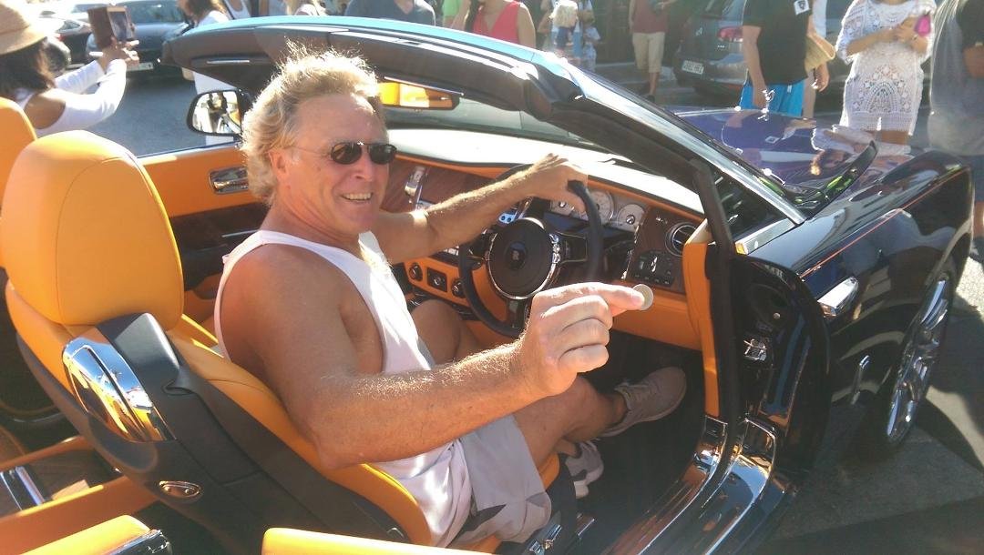 Got to drive a Royce for a quarter