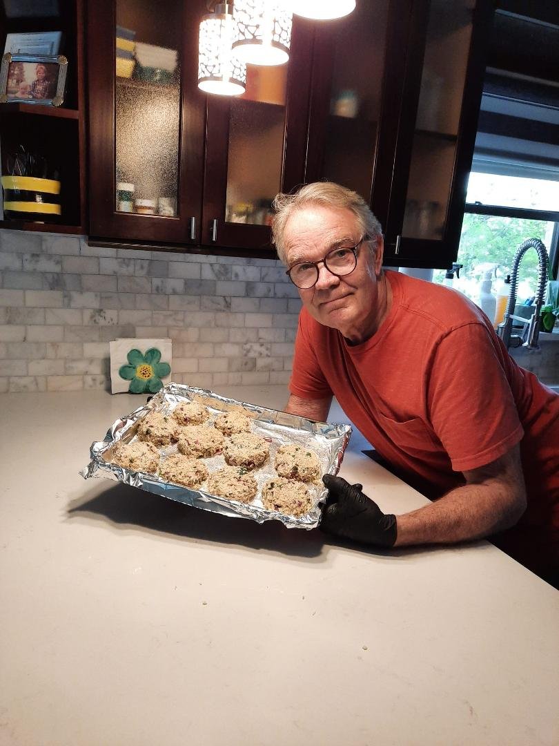 Sunday crab cakes