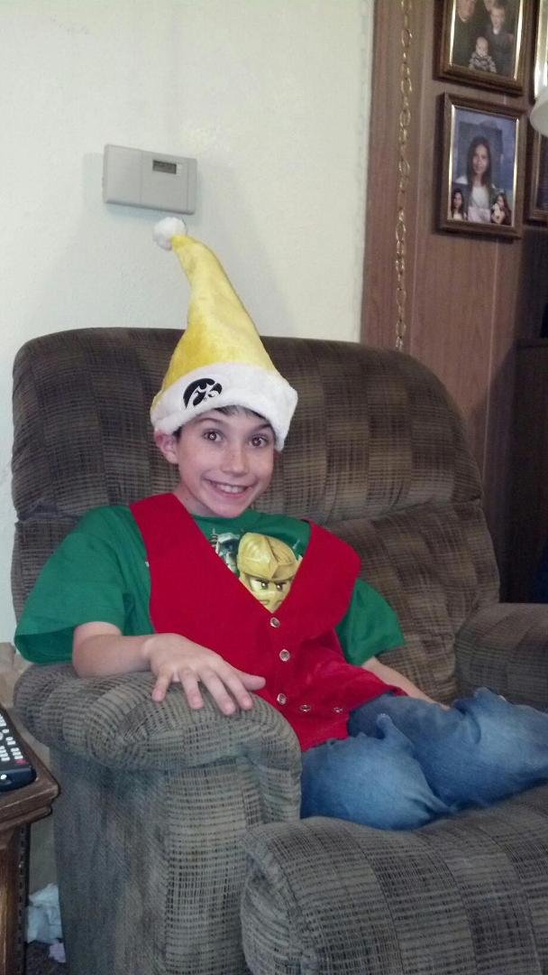 Merry Christmas from Buddy the Elf & the rest of the Korthals!