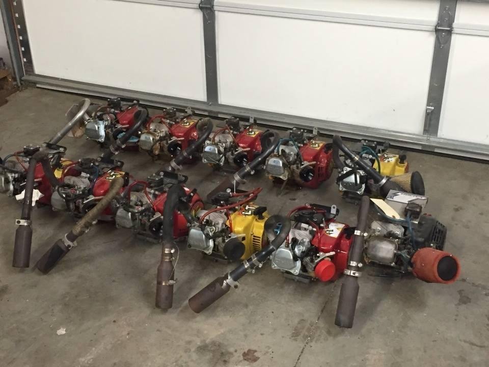 Motors in for rebuilding, gettin teams ready for the 2015 season