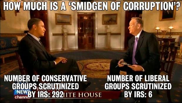 Obama's version of a smidgeon...