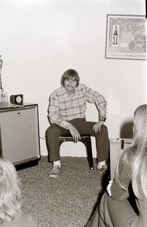 Throw back to Indiana University, Bloomington as a college senior.

Roomate - Bernie Lannan