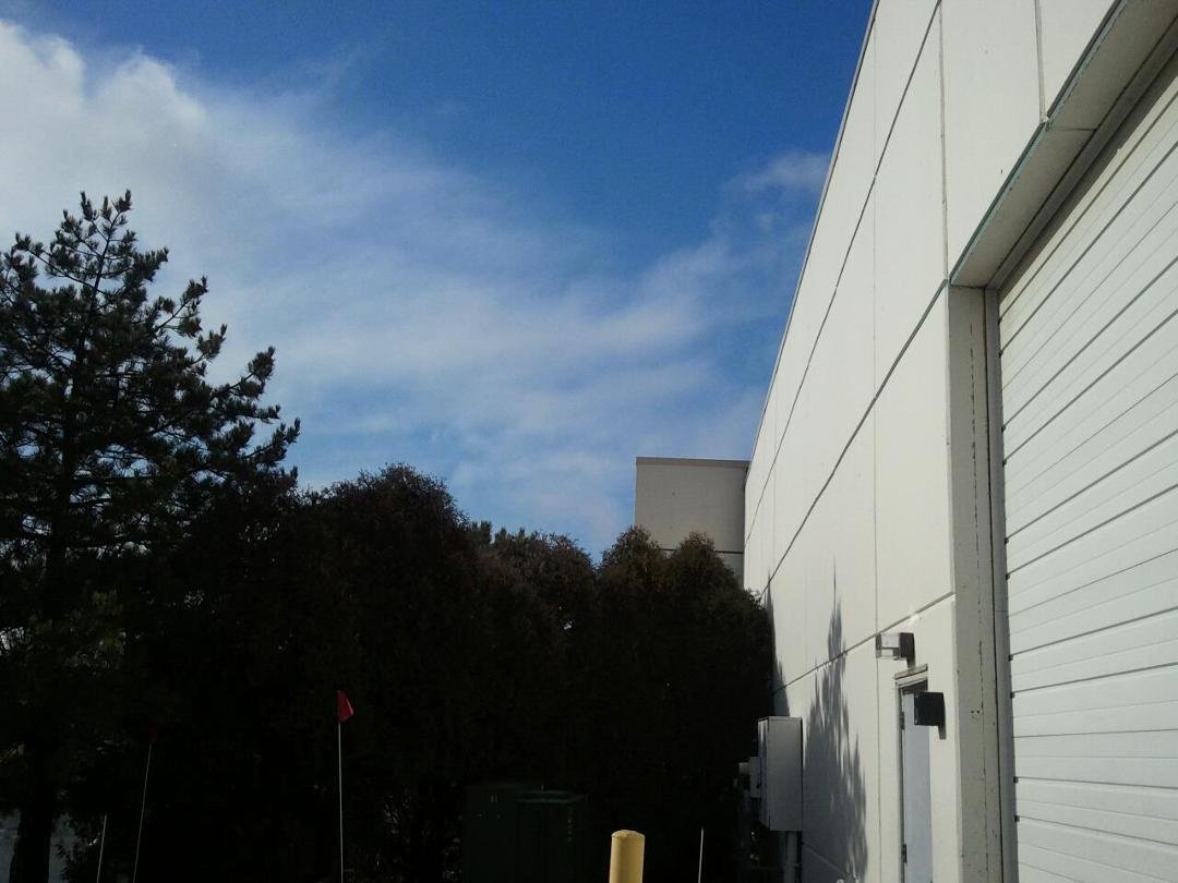 Enjoying the sun and blue skies today.