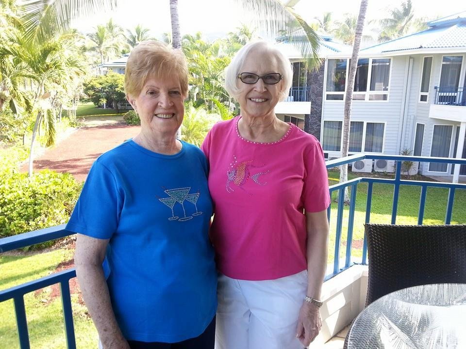 Carol and Sandy Sagan in Kona