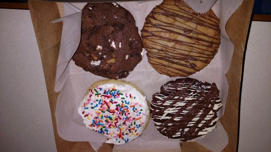 So one of our favorite things about fall is the wonderful food that comes out. When Julie and I started dating, every year at the beginning of fall I would find a box of Baynes cookies just for me somewhere. I come home to