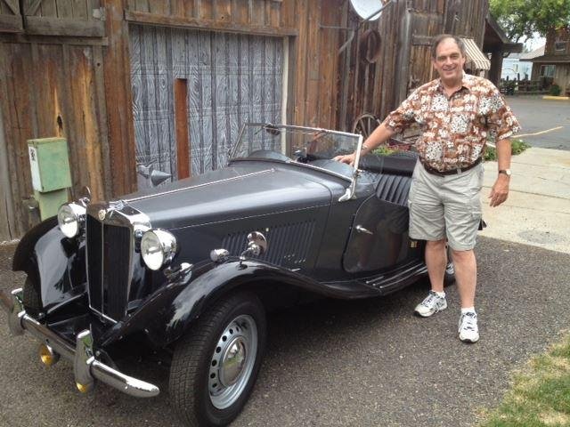 I could certainly use this 1953 MG to cruise the Whittier Blvd. or Sunset of Malibu.  Where was this car when I needed it in the 60's and 70's. It belongs to my cousin's daughter's husband.