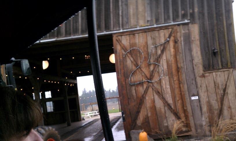A fancy barn
