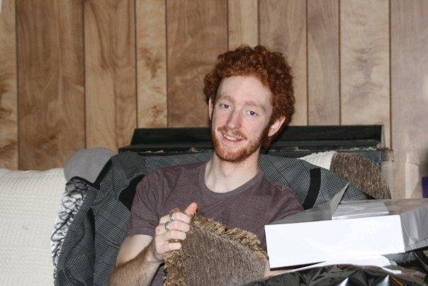 Dusty, no the pillow is not a gift and it's not supposed to be used to kill the Aunt !