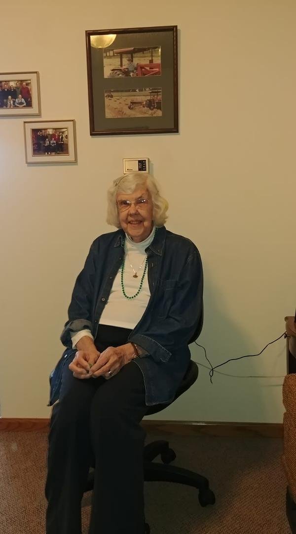 Visiting Mary Etta.