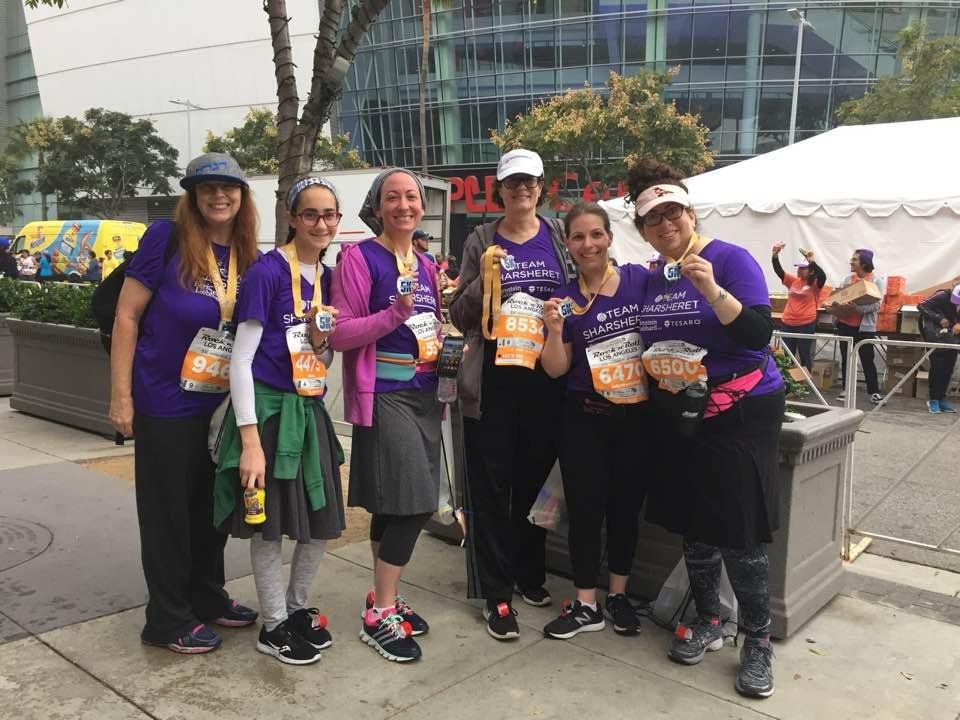 So proud of Team Sharsheret