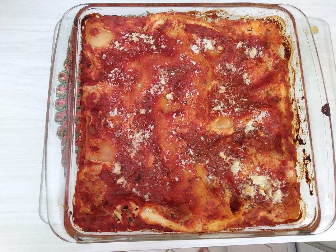 Lasagna for one.