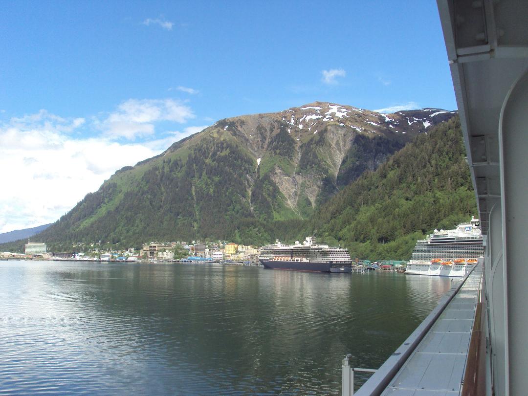 Juneau - one of our few sunny days