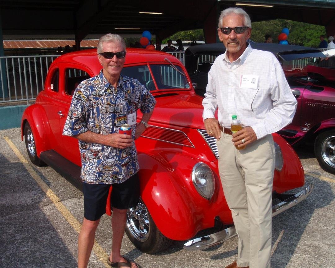 2011 - David with his car and Mike Gavlick.
