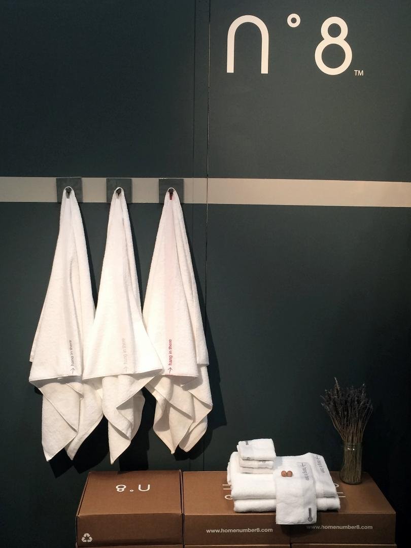 Great booth at Javits for New York NOW! Congrats to Elvan Arolat and Sali Aksu for a great design and to Elvan for her awesome towel designs! And the clever tiles by Gorbon Tiles.....