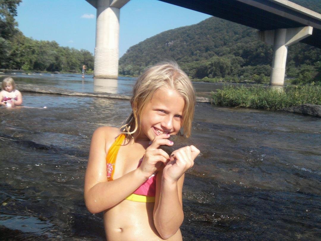 AUGUST 16,,2012 Cailtin at the lake..