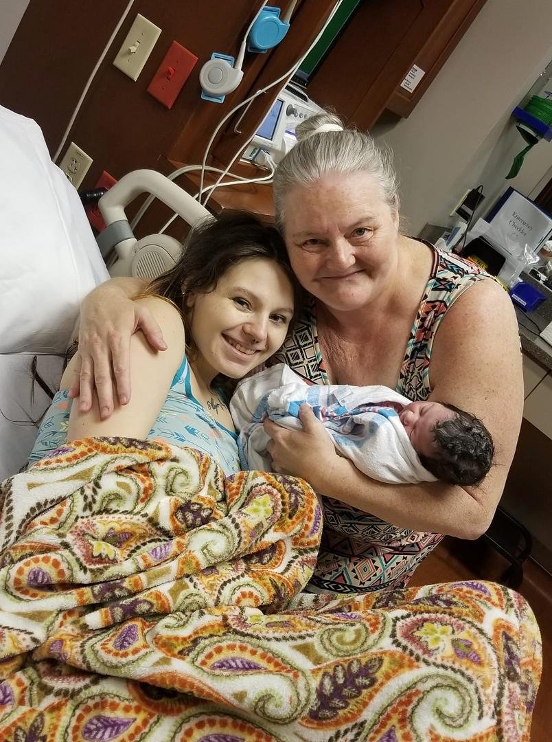 My beautiful granddaughter arrived Sophia weight 7.13...20 1/2" on 6/17 at 7:14