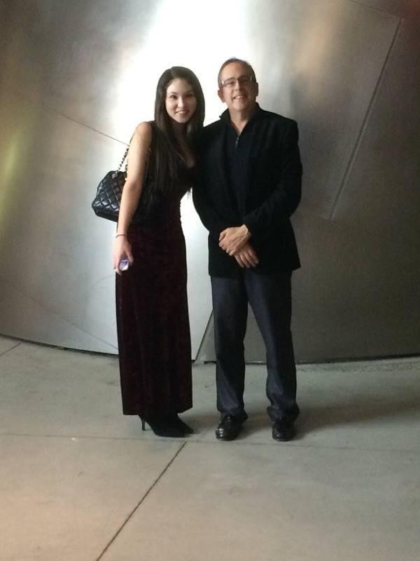 At Disney Hall