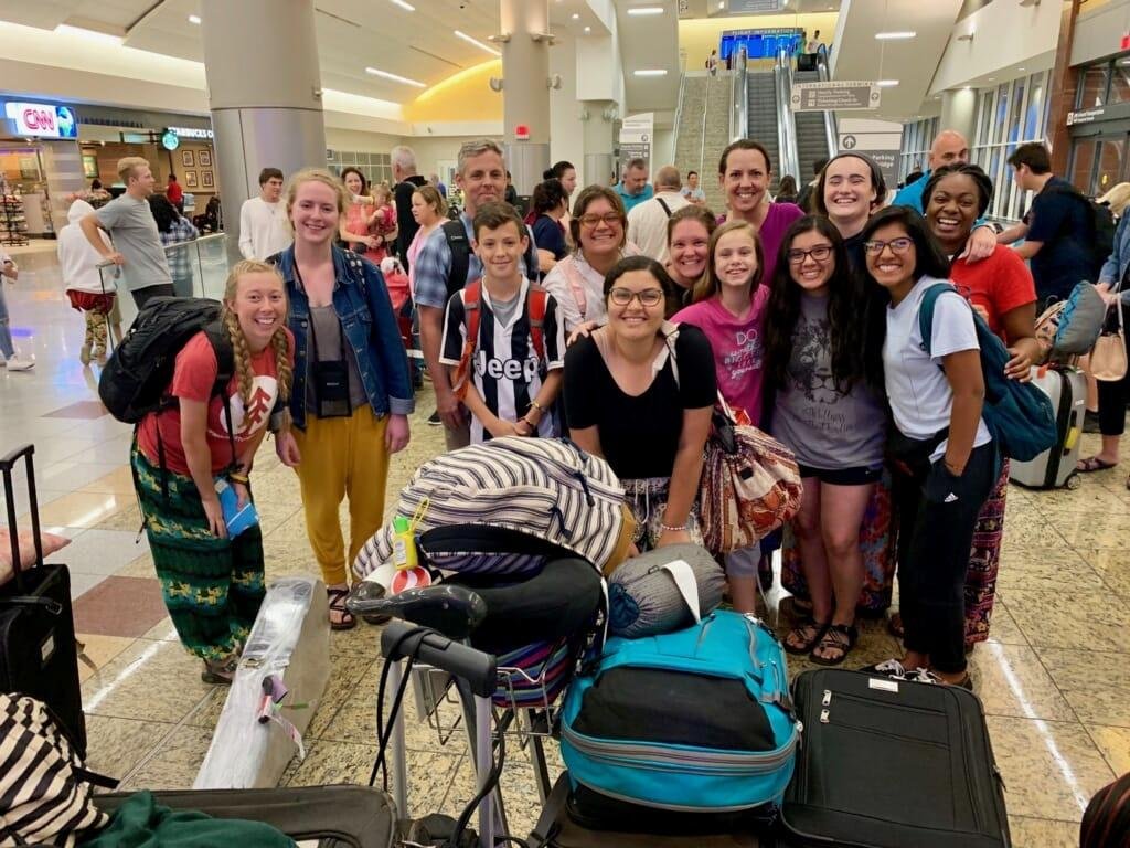 Praise the Lord!!! The A.E.M. team is home from Uganda!!! My baby's home!!!!