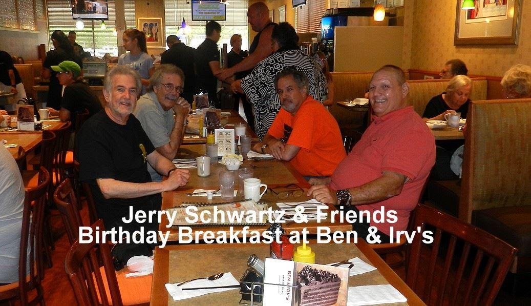 Jerry Schwartz's Birthday Breakfast