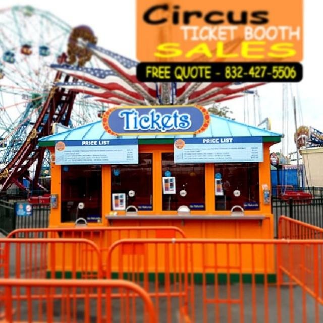 Circus ticket booths for sale