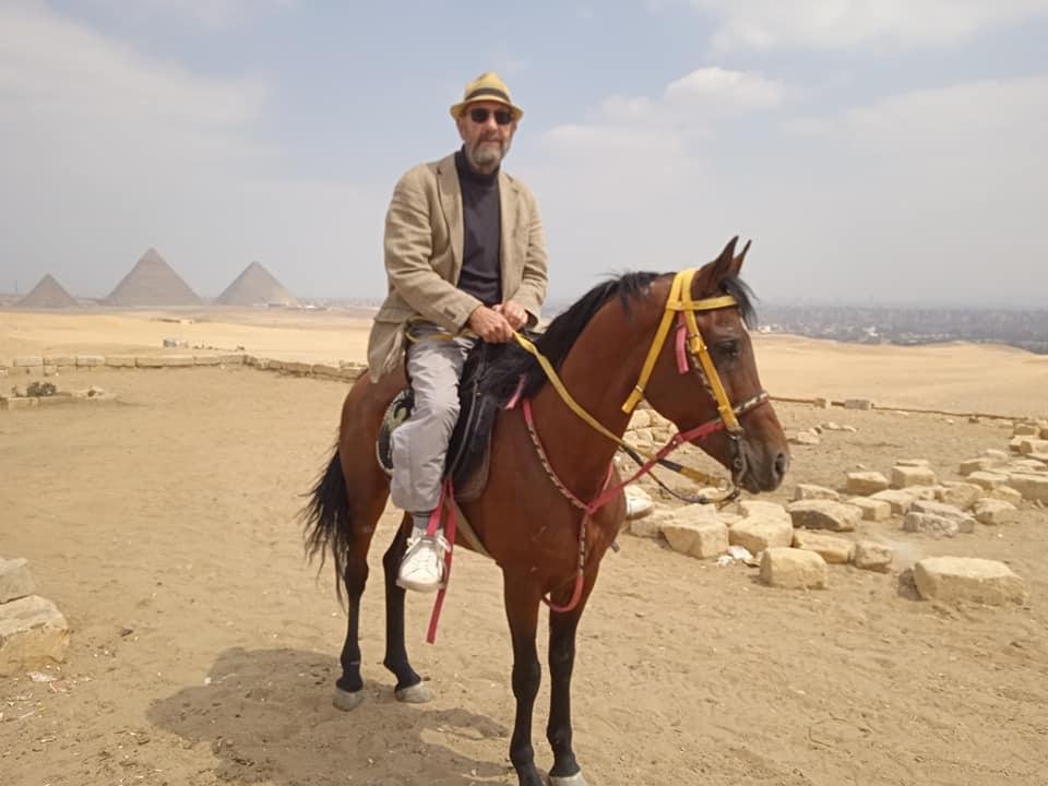 Very good horse. Duff rider but he stayed on.