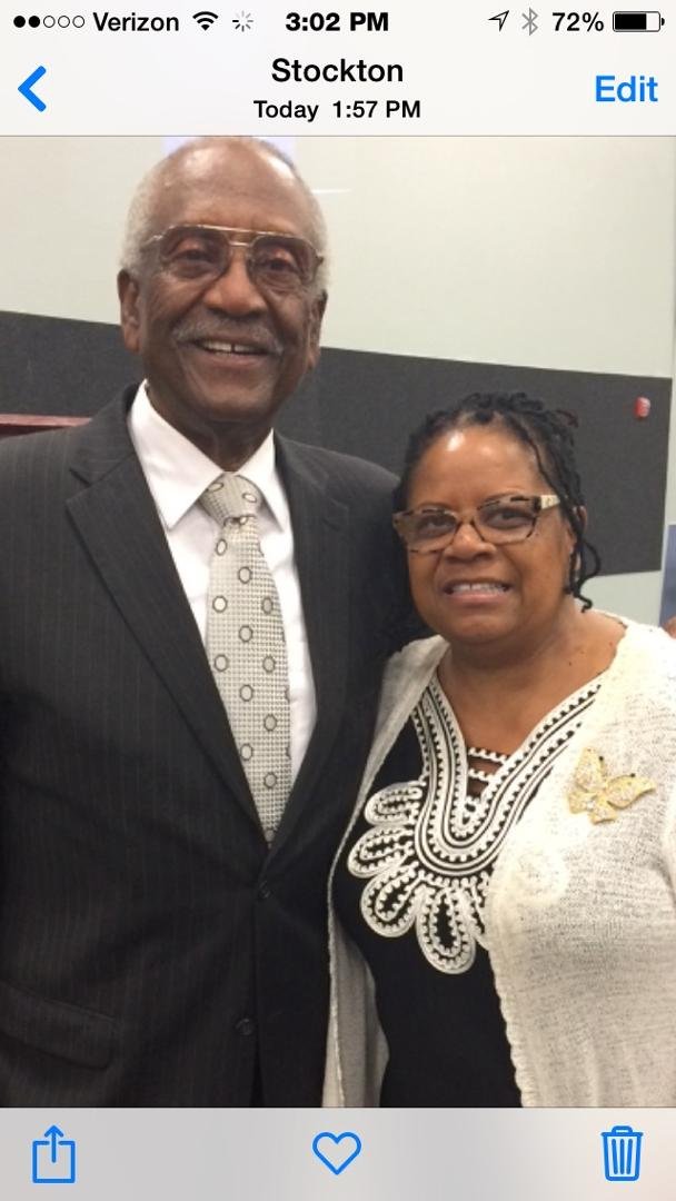 Dr. Calvin Rock at Mayfair SDA Church Saturday. What a blessing!
