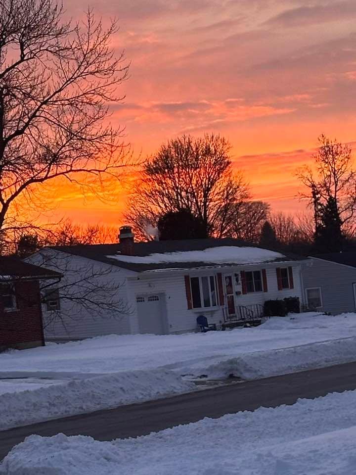 Beautiful sunset. Photo by Carson