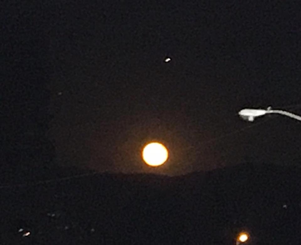 Beautiful moon tonight