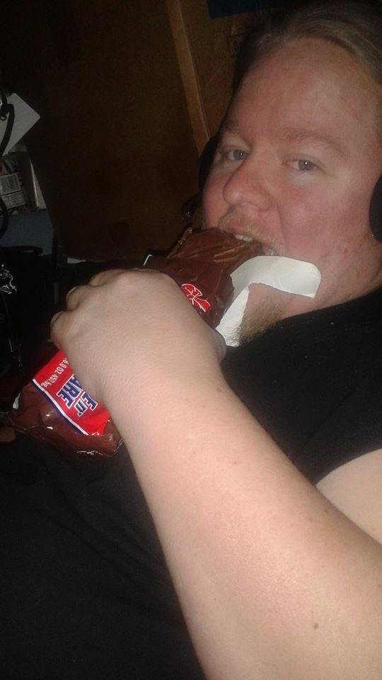 He's hungry