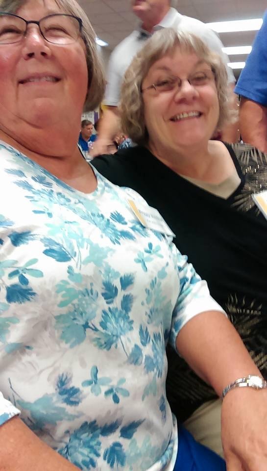 Having the best time at the OHHS 60s reunion...Thanks Sue Ellen!