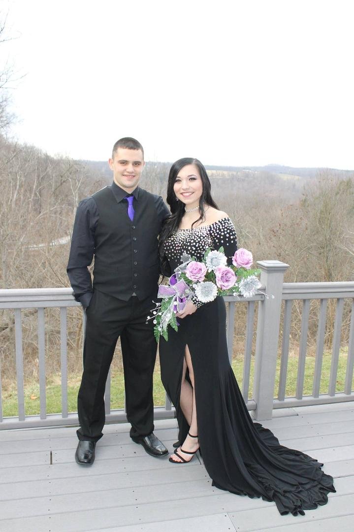 Melaina and her date Storm Vincenzo