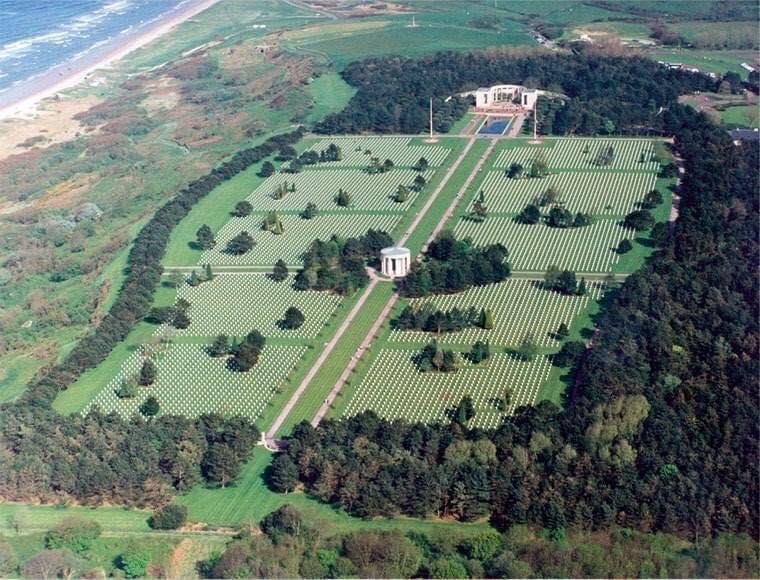 American Cemetery Normandy France.